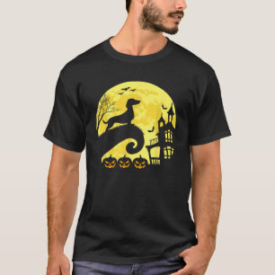 Halloween Dachshund Weenie Wiener Moonshine Sausag T-Shirt