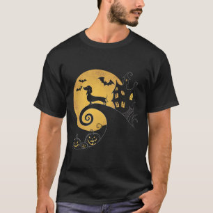 Halloween Dachshund Weenie Wiener Moonshine Sausag T-Shirt