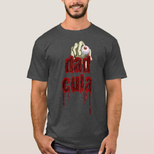 Halloween Dad Costume Dadcula Dracula Monster Dad T-Shirt
