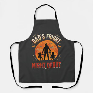Halloween Dad Fright Night Apron