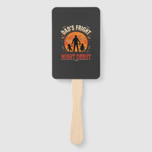 Halloween Dad Fright Night Hand Fan