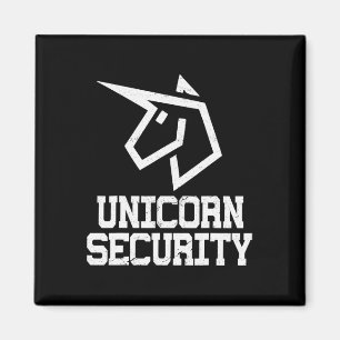 Halloween Dad Mum and Daughter Costume Unicorn Sec Magnet