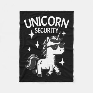 Halloween Dad Mum Daughter Parents Costume Unicorn Fleece Blanket