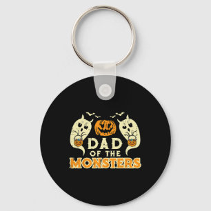 Halloween Dad Of Monsters Funny Family Costume Pap Key Ring