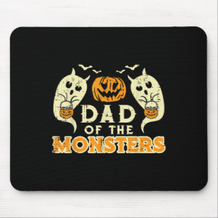 Halloween Dad Of Monsters Funny Family Costume Pap Mouse Pad