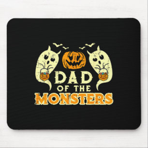 Halloween Dad Of Monsters Funny Family Costume Pap Mouse Pad