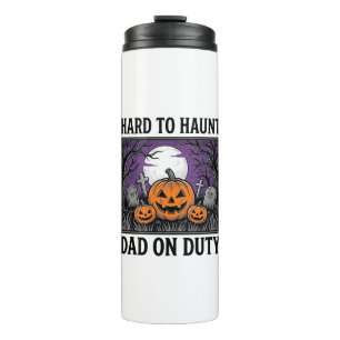Halloween Dad Shirt Hard To Haunt Funny Father Des Thermal Tumbler