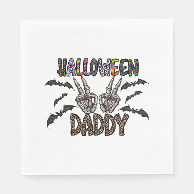 Halloween Daddy Napkin (Front)