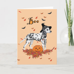 Halloween Dalmatian Card