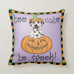 Halloween Dalmatian Cushion