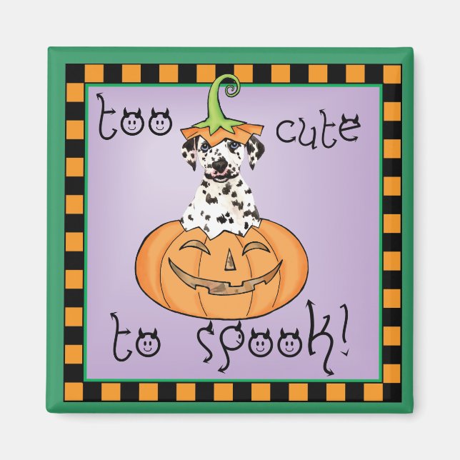Halloween Dalmatian Magnet (Front)