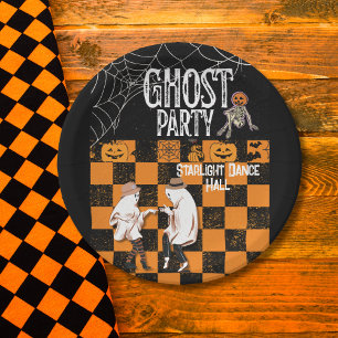 HALLOWEEN DANCE  PAPER PLATE