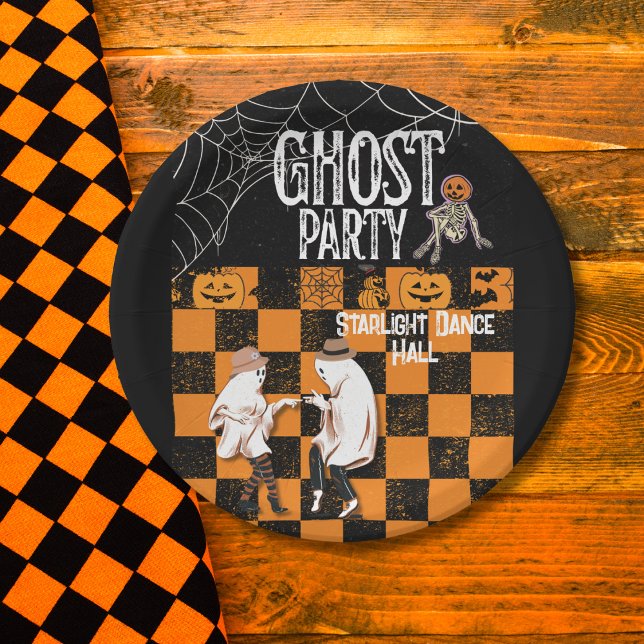 HALLOWEEN DANCE  PAPER PLATE (Creator Uploaded)
