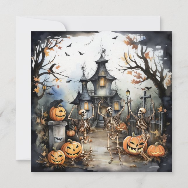 Halloween Dance Party Invitation (Front)