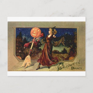 Halloween Dance Postcard