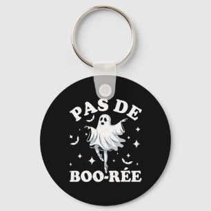 Halloween Dance Teacher Pas De Boo-rée Dancing Gho Key Ring