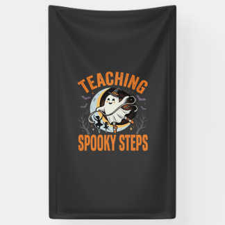 Halloween Dance Teacher Spooky Steps Banner