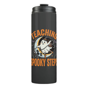 Halloween Dance Teacher Spooky Steps Thermal Tumbler