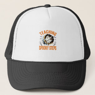 Halloween Dance Teacher Spooky Steps Trucker Hat