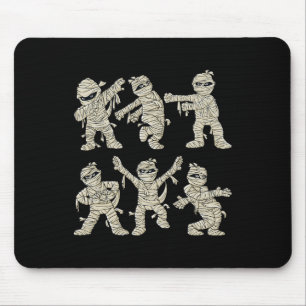 Halloween Dancing Mummy Dance Challenge Boys Girls Mouse Pad