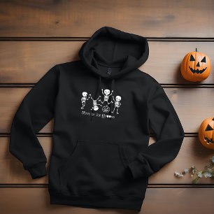 Halloween Dancing Skeleton Move To The Groove Funn Hoodie