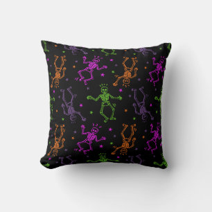 Halloween Dancing Skeletons Cushion