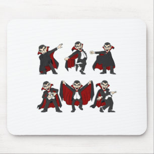 Halloween Dancing Vampire Dance Challenge Boys Gir Mouse Pad