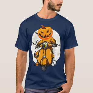 Halloween Day 2021 Pumpkin Motorcycle Lovers For H T-Shirt