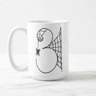 Halloween Day 31 Spider Webs Coffee Mug