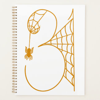 Halloween Day 31 Spider Webs Planner