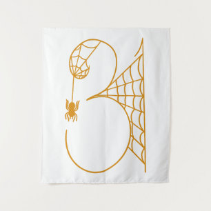 Halloween Day 31 Spider Webs Tapestry
