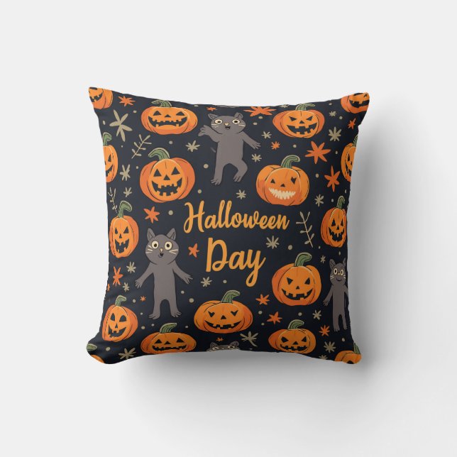 Halloween Day Cushion (Front)