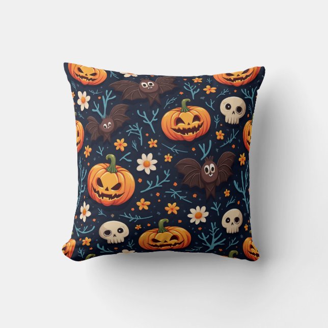 Halloween Day Cushion Pillow (Front)
