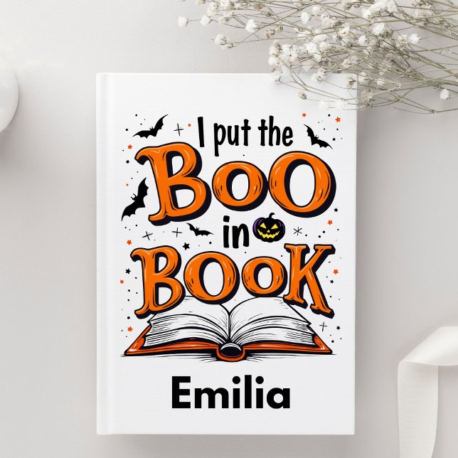 Halloween Day Custom Name Notebook For Writers (Creator Uploaded)