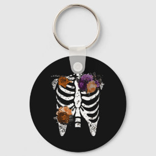 Halloween Day Of Government Agencyd Skeleton Key Ring