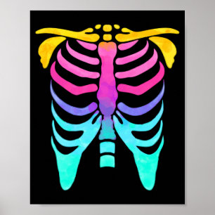 Halloween Day Of Government Agencyd Skeleton Poster