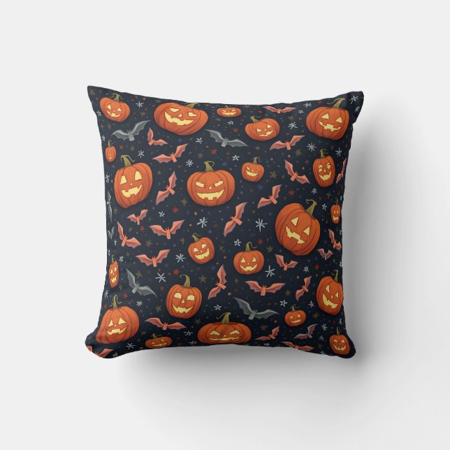 Halloween Day Pattern Cushion (Front)