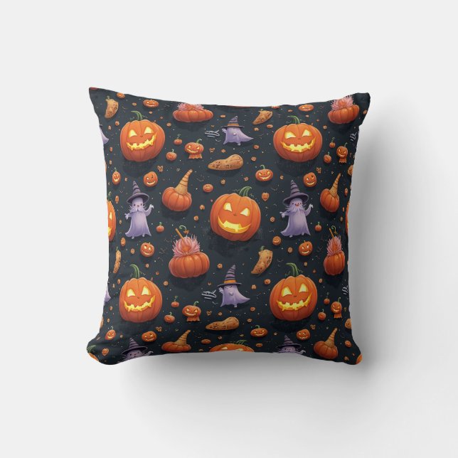 Halloween day pillow cushion (Front)