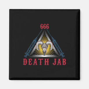 Halloween Death Jab Mad Scientist Evil Genius Magnet