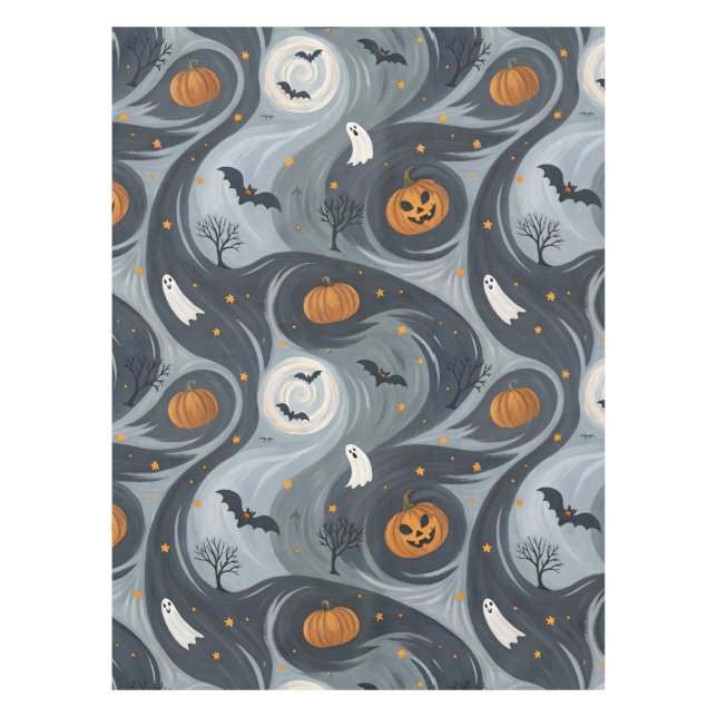 Halloween Death Night Tablecloth (Front)
