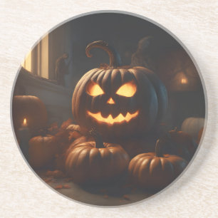 Halloween decor design coaster