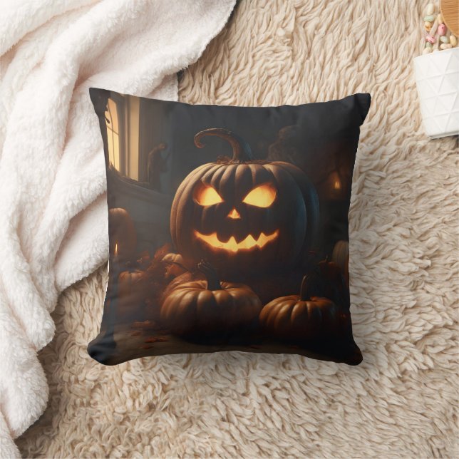 Halloween decor design cushion (Blanket)