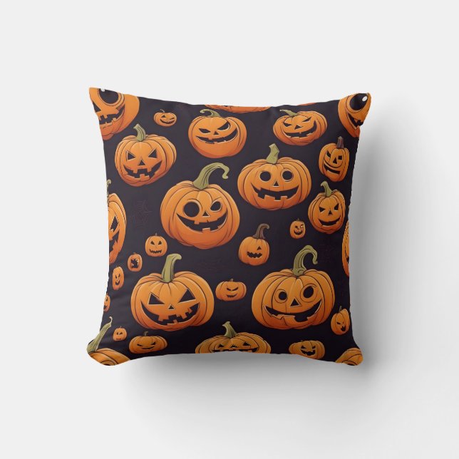 halloween decor design cushion (Front)