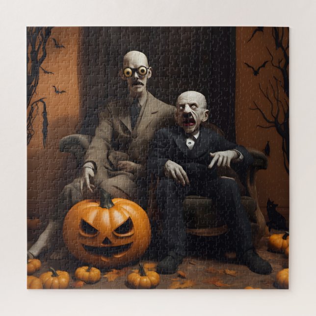 Halloween decor design jigsaw puzzle (Vertical)