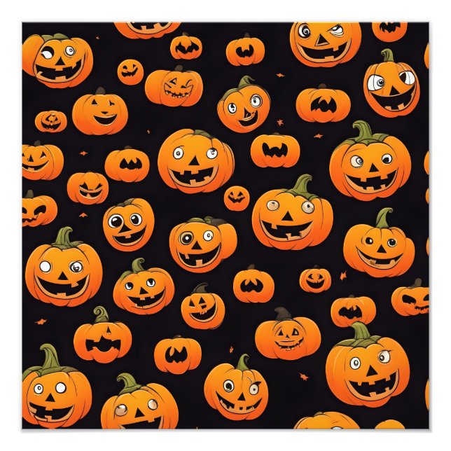 halloween decor design photo print (Front)