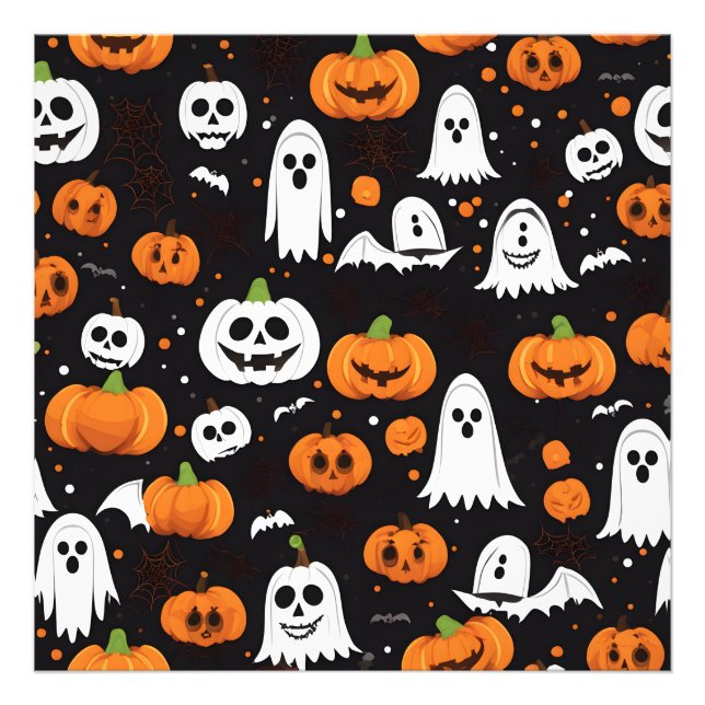 halloween decor design photo print (Front)