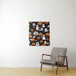 halloween decor design tapestry