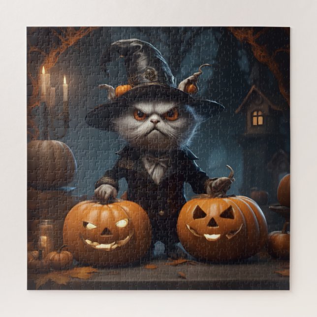 halloween decor jigsaw puzzle (Vertical)
