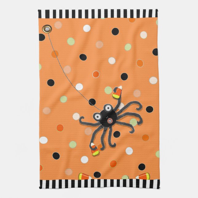 Halloween Decor kitchen towel (Vertical)