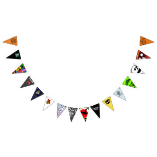 HALLOWEEN DECORATION bunting banner